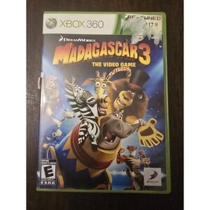 Madagascar 3: The Video Game (Microsoft Xbox 360, 2012)
